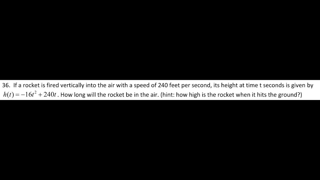 t-seconds-is-given-by-h-t-16t-2-240t-how-long-will-the-rocket-be