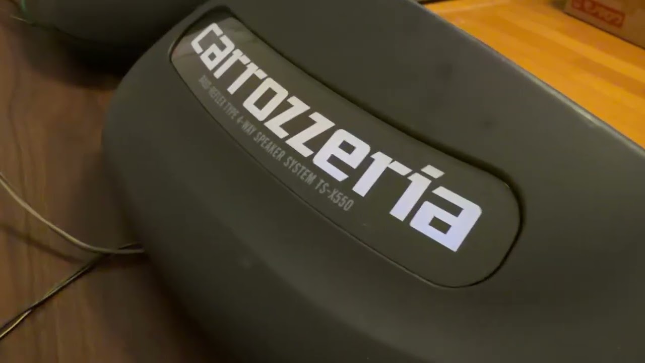 希少 完動品 carrozzeria TS-X550 pioneer イルミ イルミネーション