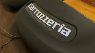希少 完動品 carrozzeria TS-X550 pioneer イルミ イルミネーション  光るスピーカー　2026年3月27日