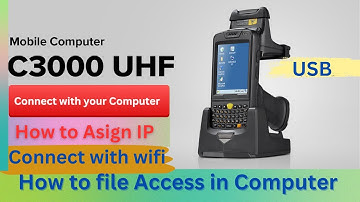 how to connect handheld RFID with computer | with windows mobile How to Connect HHT with PC | rfid