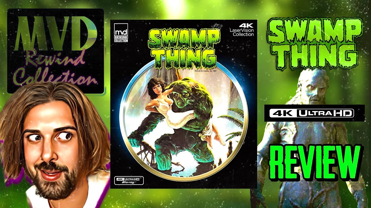 Wes Craven’s Swamp Thing 4k UHD Review | MVD Rewind Collection