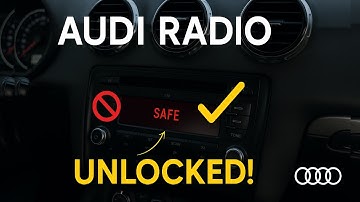 Audi Radio SAFE Mode Fix: How to Unlock Your Code (Chorus, Symphony & More Models)