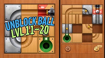 🏅 Unblock Ball - Block Puzzle 🤪 Levels 11~20 🧩 Gameplay Walkthrough