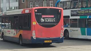 Here is the Stagecoach bus 37263 on the number 46 in Guildford Thursday 21 May 2026