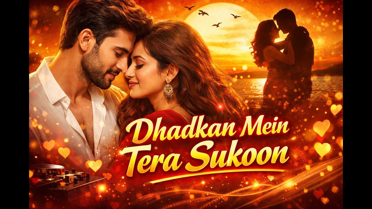 Dhadkan Mein Tera Sukoon ❤️ | AI Bollywood EDM 2026 | Romantic Hindi Love Song