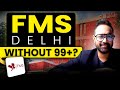 Lowest Percentile to Get Into FMS Delhi | MBA Admission Process