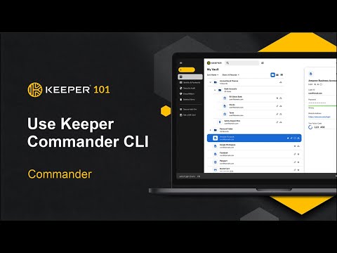 Keeper 101 | Enterprise: How to Use Keeper Commander CLI