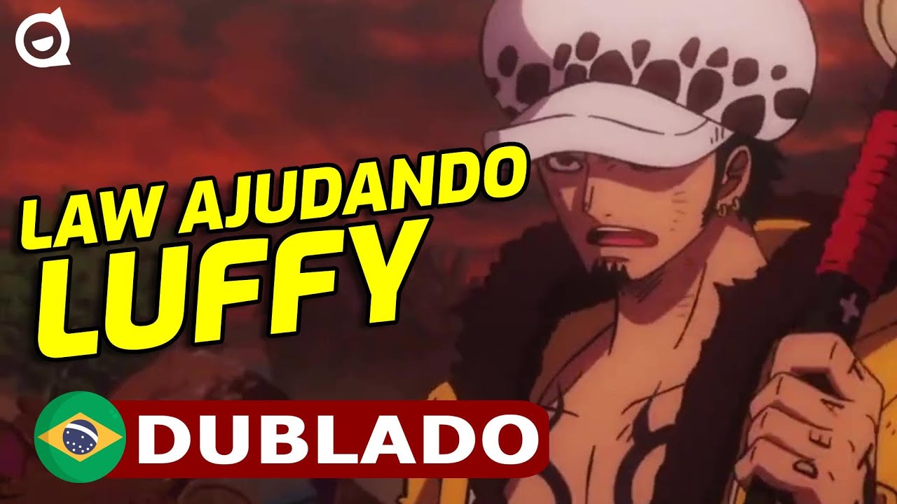 One Piece Stampede - Luffy destrói eternal pose para Laugh Tale(raftel)  dublado! 