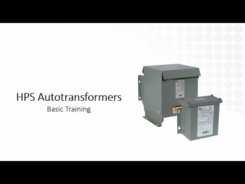 HPS Three Phase Autotransfomers