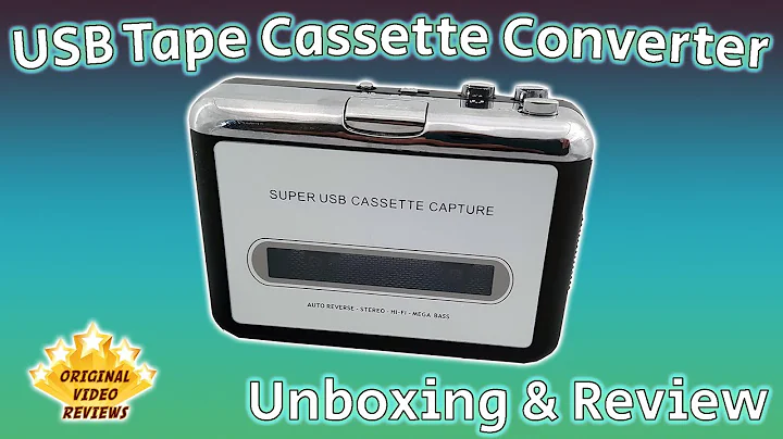 USB Tape Cassette Converter Review 🎧