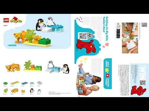 LEGO instructions - DUPLO - 10442 - Wild Animal Families Penguins &amp; Lions