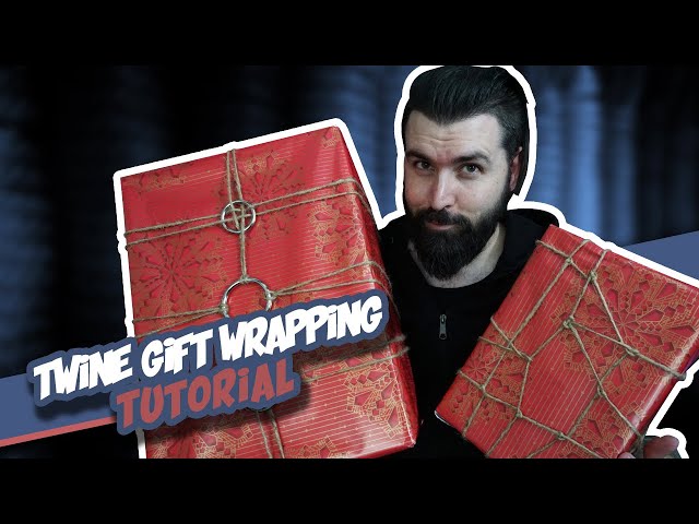 Twine Gift Wrapping Tutorial 