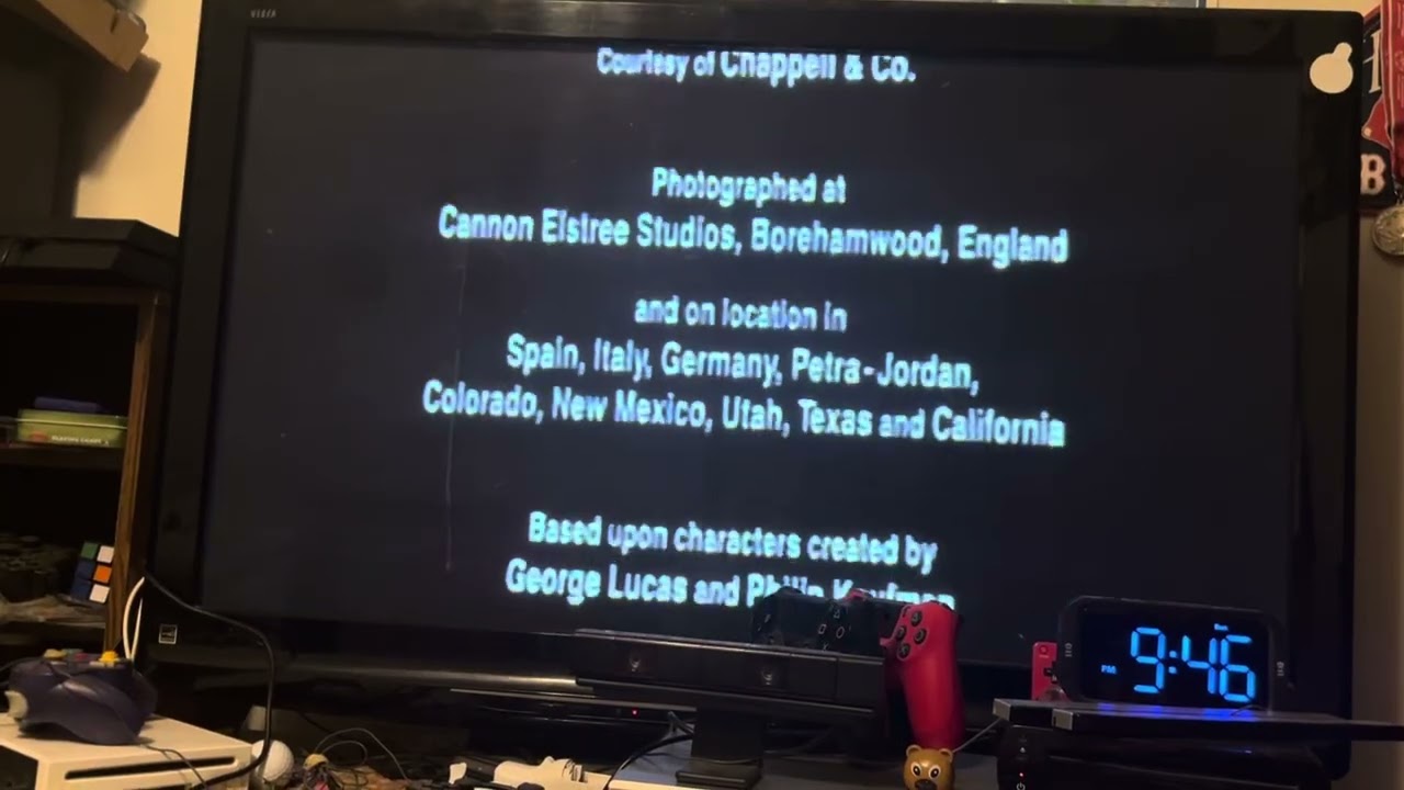 Closing To Indiana Jones And The Last Crusade 1989 VHS