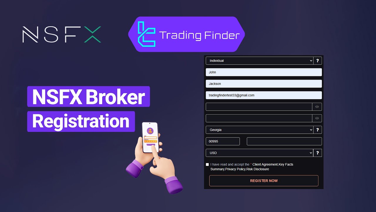 📝 ✍️ NSFX Registration 2025 [3-Step Sign-Up Guide] [Tradingfinder]