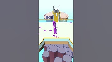 Bridge Race All Levels Gameplay Android,ios Levels 406 #Shorts