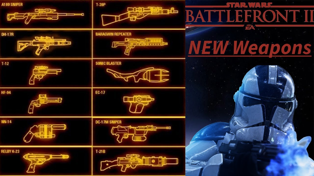 Checking out all the new Weapons in the Battlefront expanded plus Mod ...