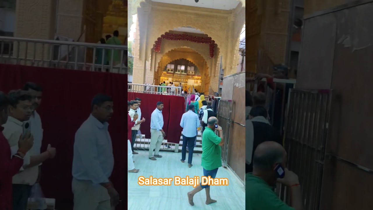 Salasar Balaji Dham #salasarbalaji #viral #hanumanji #hanuman #balaji #bajrangbali #mahadev #shorts