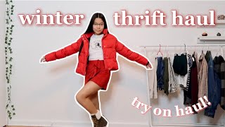 Huge Winter Thrift Haul | Thrifting My Dream Wardrobe