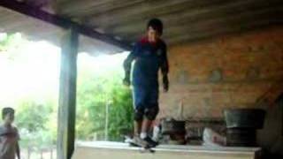 Halfpipe fall!!