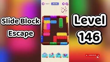 Slide Block Escape Level 146 Walkthrough 🧩 | Go Answer