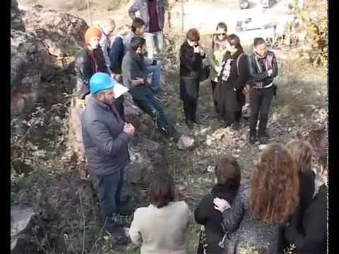 დაბა კაზრეთის საჯარო სკოლის მოსწავლეები საყდრის–ყაჩაღიანის უბანზე