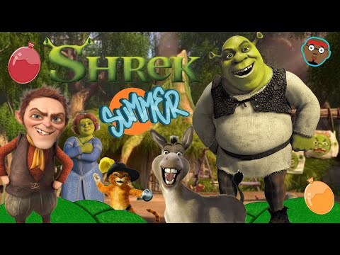 Shrek Summer Run | Summer Run and Freeze | Shrek Kids Sing-along | PhonicsMan Fitness