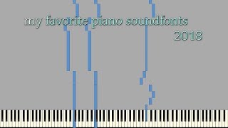 my favorite piano soundfonts 2018 +download link screenshot 1