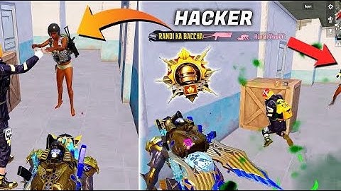 HACKER VS HACKER IN conqueror  LOBBY #hacker #hackerbgmi #conqueror #punjusquad #pubgmobile #bgmi