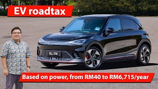 New roadtax structure for EVs in Malaysia - based on power, cheaper than ICE