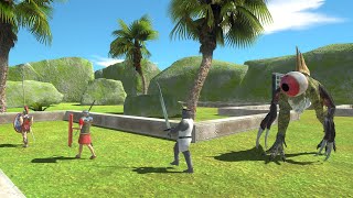 Escape from an Alien  Animal Revolt Battle Simulator