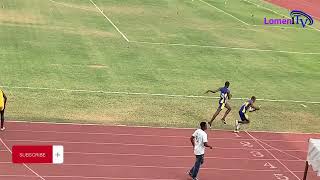 Boys 100m medley. Heat 1. Zone 6. Ashanti Region Inter-Co. 2024.