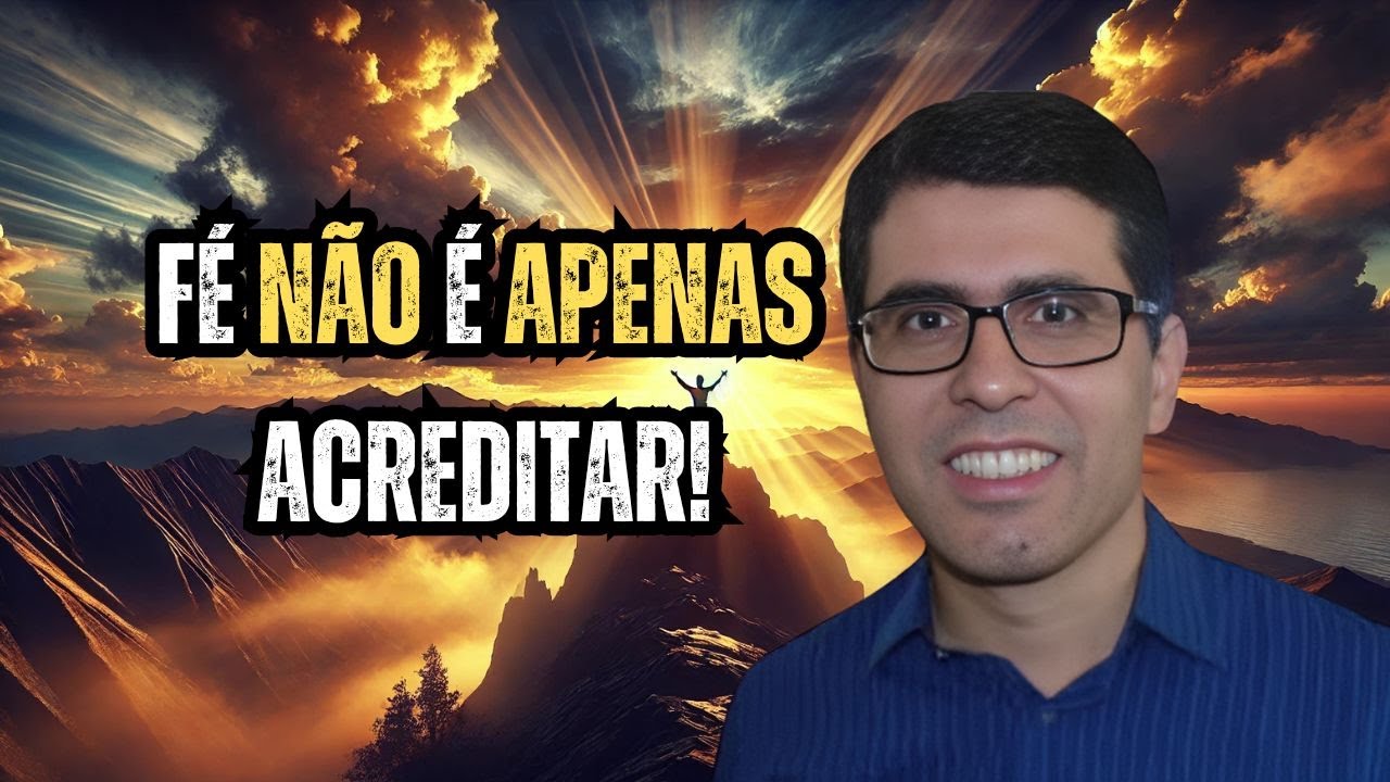 Fé não é apenas acreditar! - Palestra Espirita Haroldo Dutra Dias