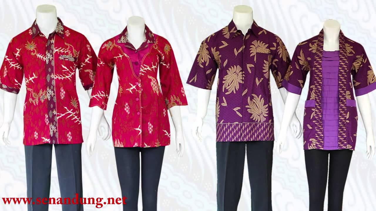 Baju BATIK  SARIMBIT  COUPLE  MODERN  Model Terbaru 2021 YouTube