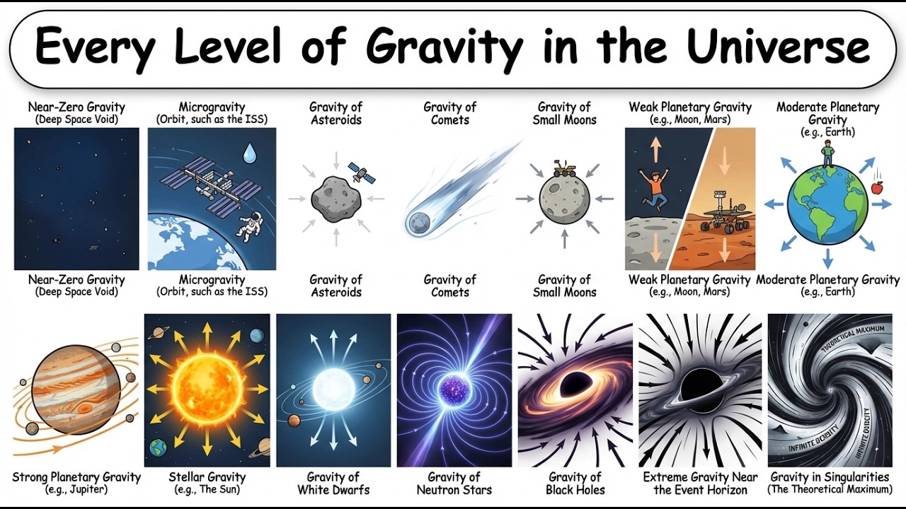 Every Level Gravity in the Universe Explained in 19 Minutes - YouTube