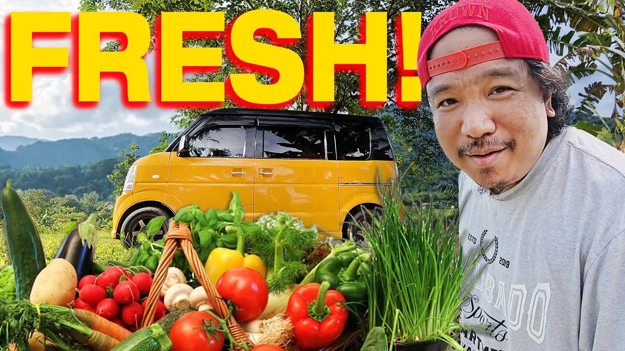 GRABE! Minivan CAMPING + Lutong FRESH From The FARM! 🚐🌱🔥 | MayorTV