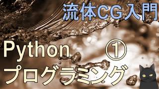 【14分で解説】流体CG入門｜Pythonプログラミング①