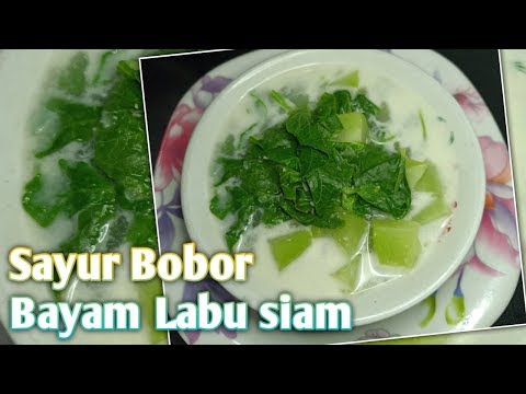 Bumbu Bobor Bayam Labu Siam