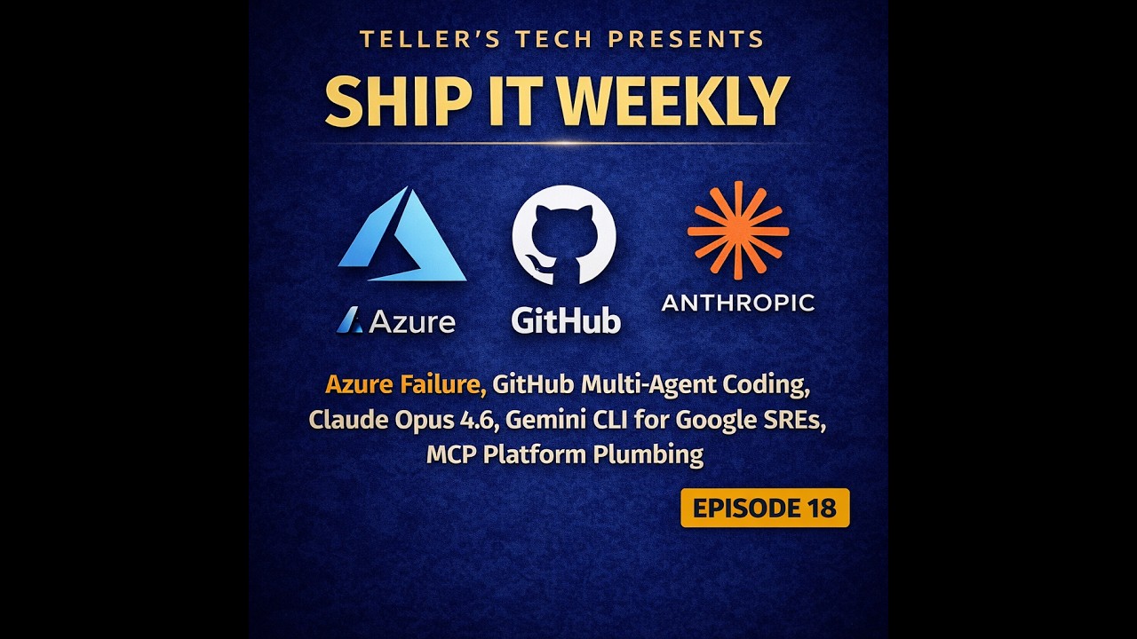 Azure VM Control Plane Outage, GitHub Agent HQ (Claude + Codex), Claude Opus 4.6, Gemini CLI, MCP