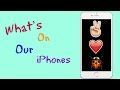 Updated What&#39;s on our iPhones ft. The Hunt and Trio | KatelynandKylie