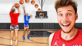 I Took 100 Shots vs NBA Player and Made ___