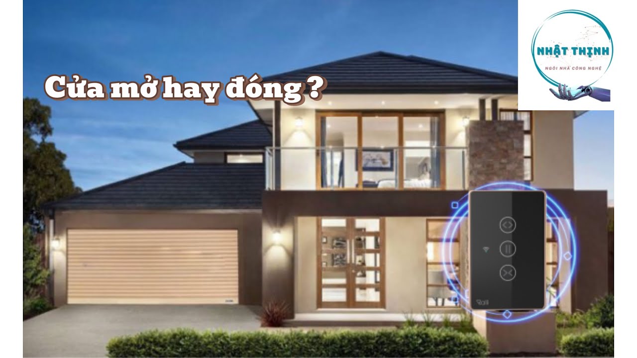 Công tắc Cửa Cuốn Rạng Đông - Hướng dẫn tạo hành trình cửa Đóng Mở.