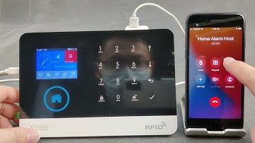 PG103 alarming call to phone and disarm by phone