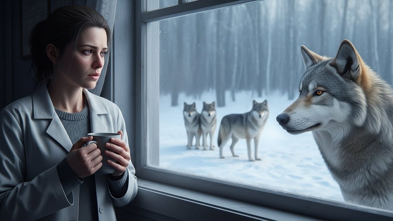 La clinique cernée par une meute de loups — les policiers restent figés jusqu’à l’impensable