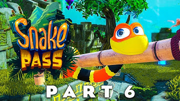SNAKE PASS -  Roasted Ruins & Breezy Bluffs (Snake Pass Walkthrough Gameplay Part 6)
