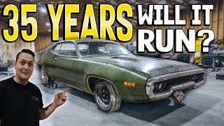 FORGOTTEN 35 YEARS! 1971 Plymouth Roadrunner - Will It RUN?