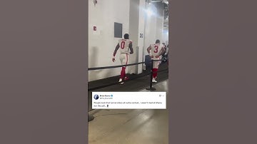 Brian Burns clears up the post-game tunnel video (via @jamespalmertv) #nfl #football #giants