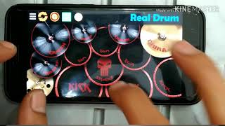 Admesh - Hanya rindu ( cover real drum )