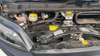 2023 Fiat Ducato Campervan, Engine Starting & Running.