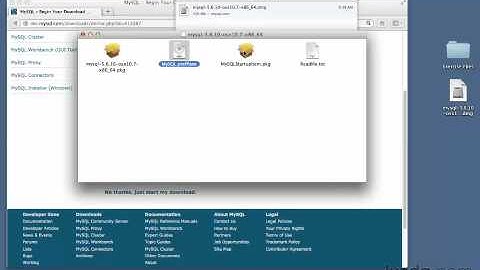 013  Установка MySQL на МАК (Lynda.com) Изучаем php