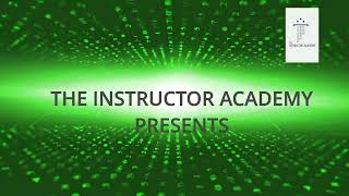 the instructor academy promo
